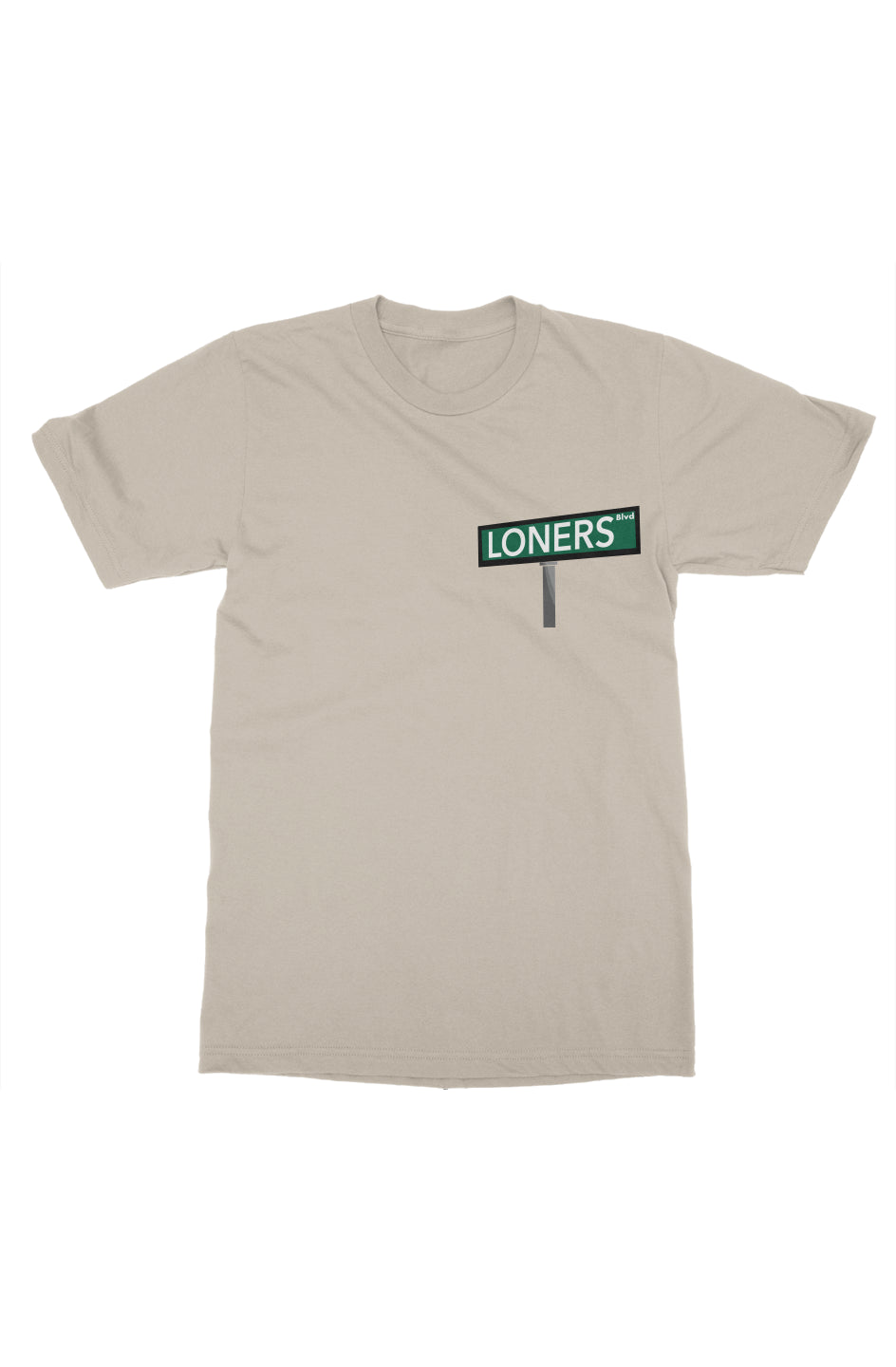 "Loners BLvd" Front-Back-T-Shirt 