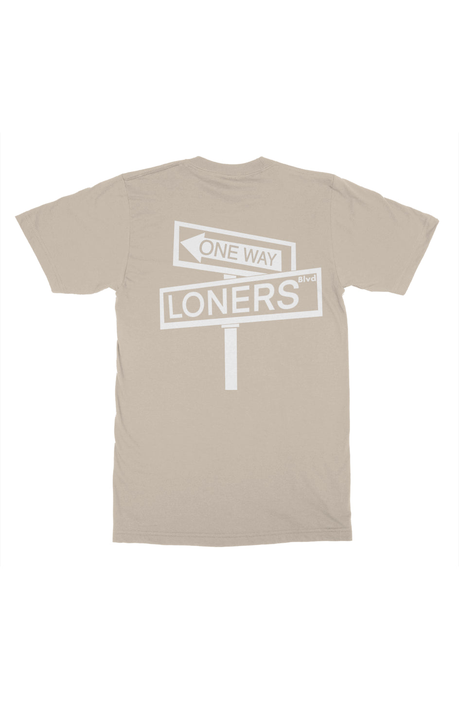 "Loners BLvd" Front-Back-T-Shirt 