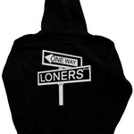 "Loners Blvd" Front-Back-Pullover-Hoodie