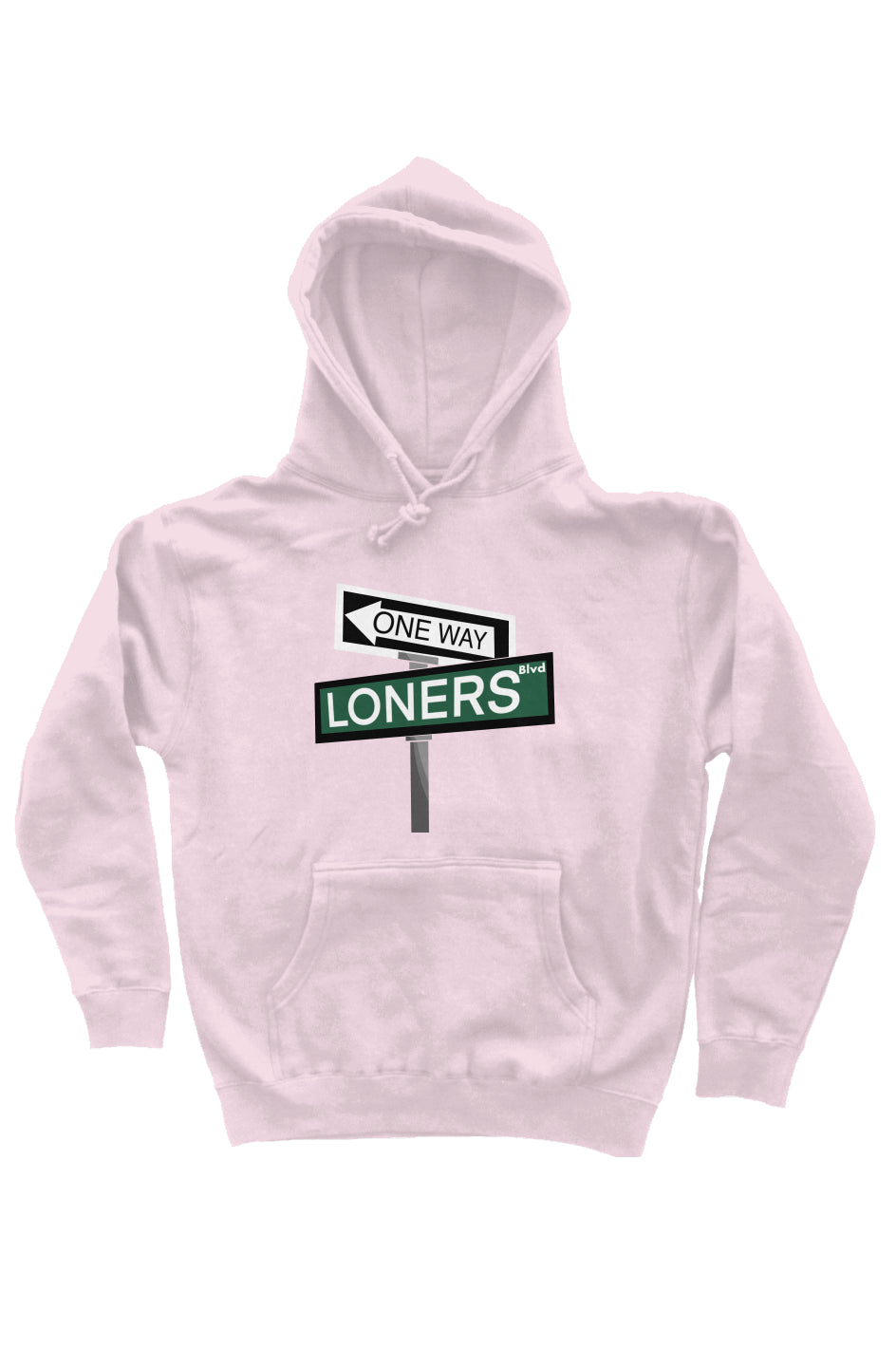 "One Way" Pullover-Hoodie