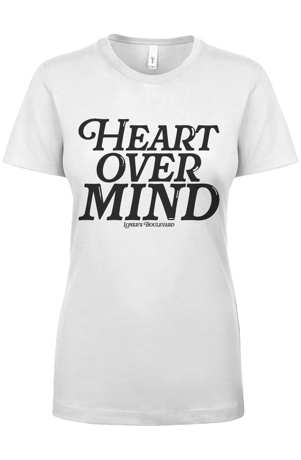 "Heart Over Mind" Ladies-T-Shirt