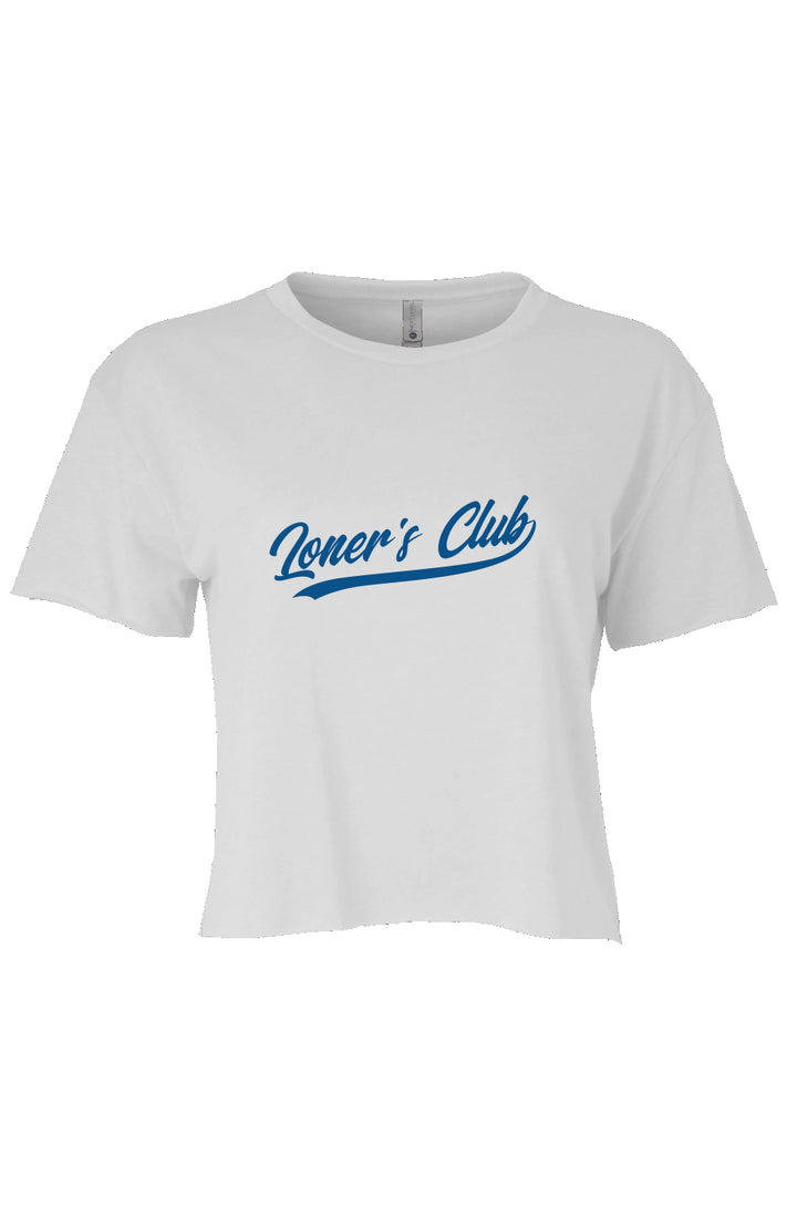 "Loners Club" Ladies-Crop-Top