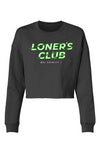 "Loners Max" Ladies-Cropped-Crew