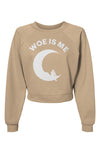"Woe is Me" Pullover-Fleece-Sweatshirt