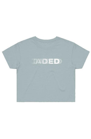 "Jaded" Crop-Tee