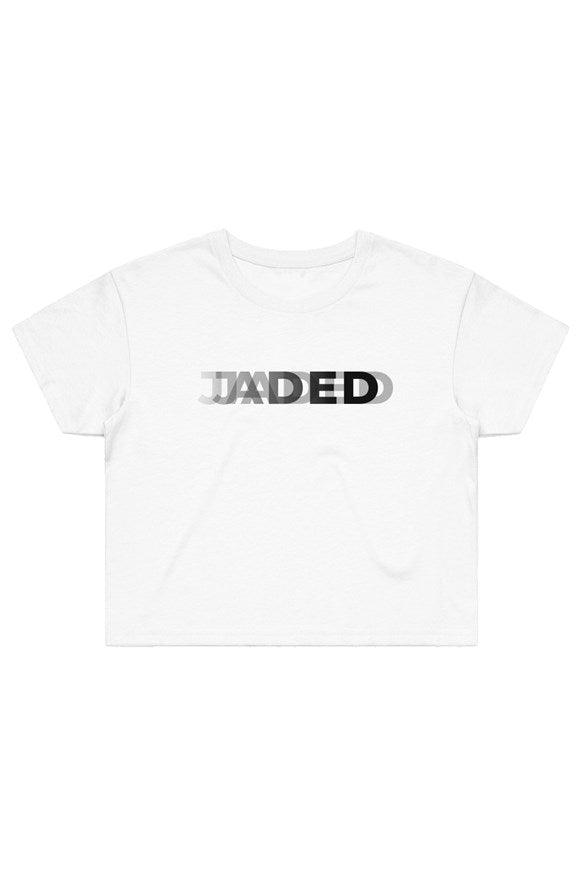 "Jaded" Crop-Tee